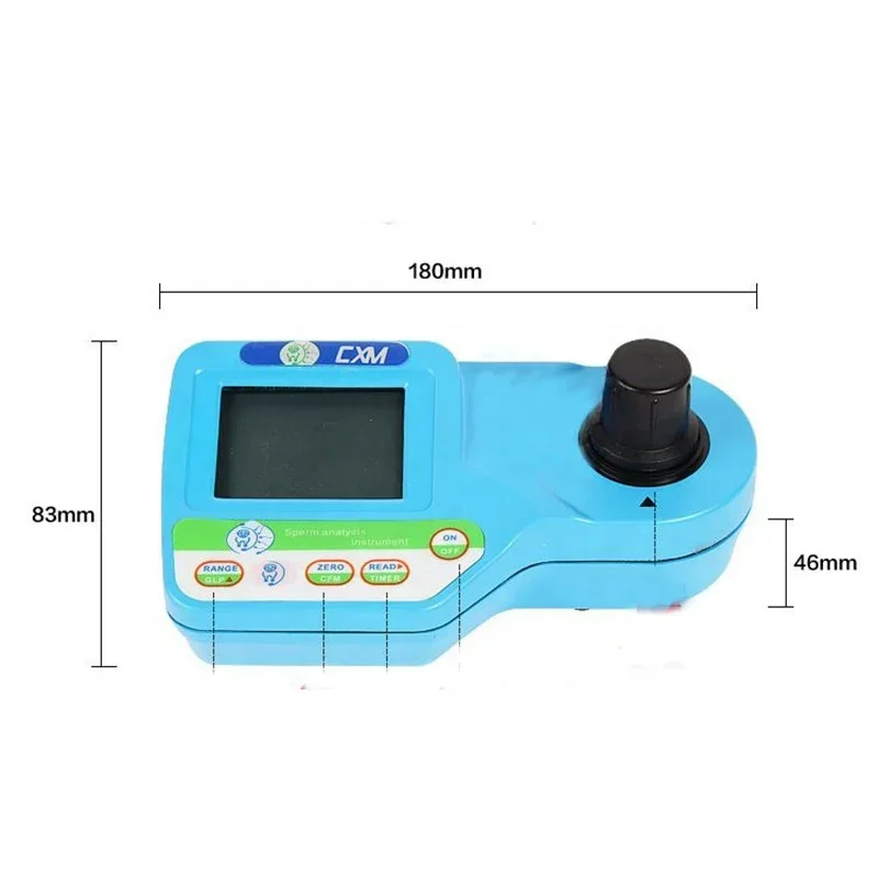 2025Portable Digital Veterinary Sperm Analyzer Pig Dog Cattle Semen Sperm Density Meter Artificial Insemination Analytical Detec