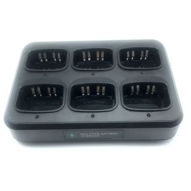 Многоблочное шестистороннее быстрое зарядное устройство для Motorola GP320 GP328 GP338 GP340 GP360 HT1250 MTX8250 PRO5150 Walkie Talkie