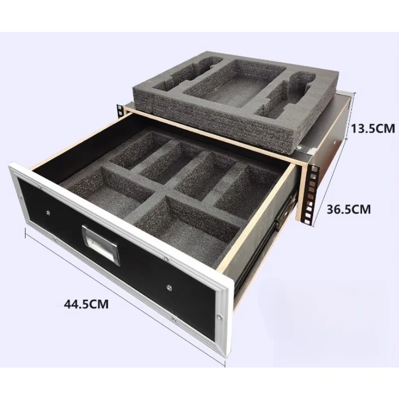 Microphone Drawer Wireless Microphone 19 Inch Storage Box Cabinet Drawer
