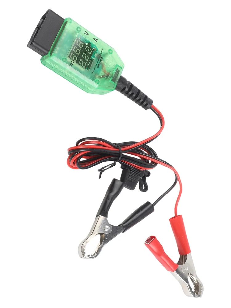 Car On-Board Diagnostics Tester Auto Battery Replacement Tool Auto OBD Power Cable Memory Saver Battery Connector Clip Digital