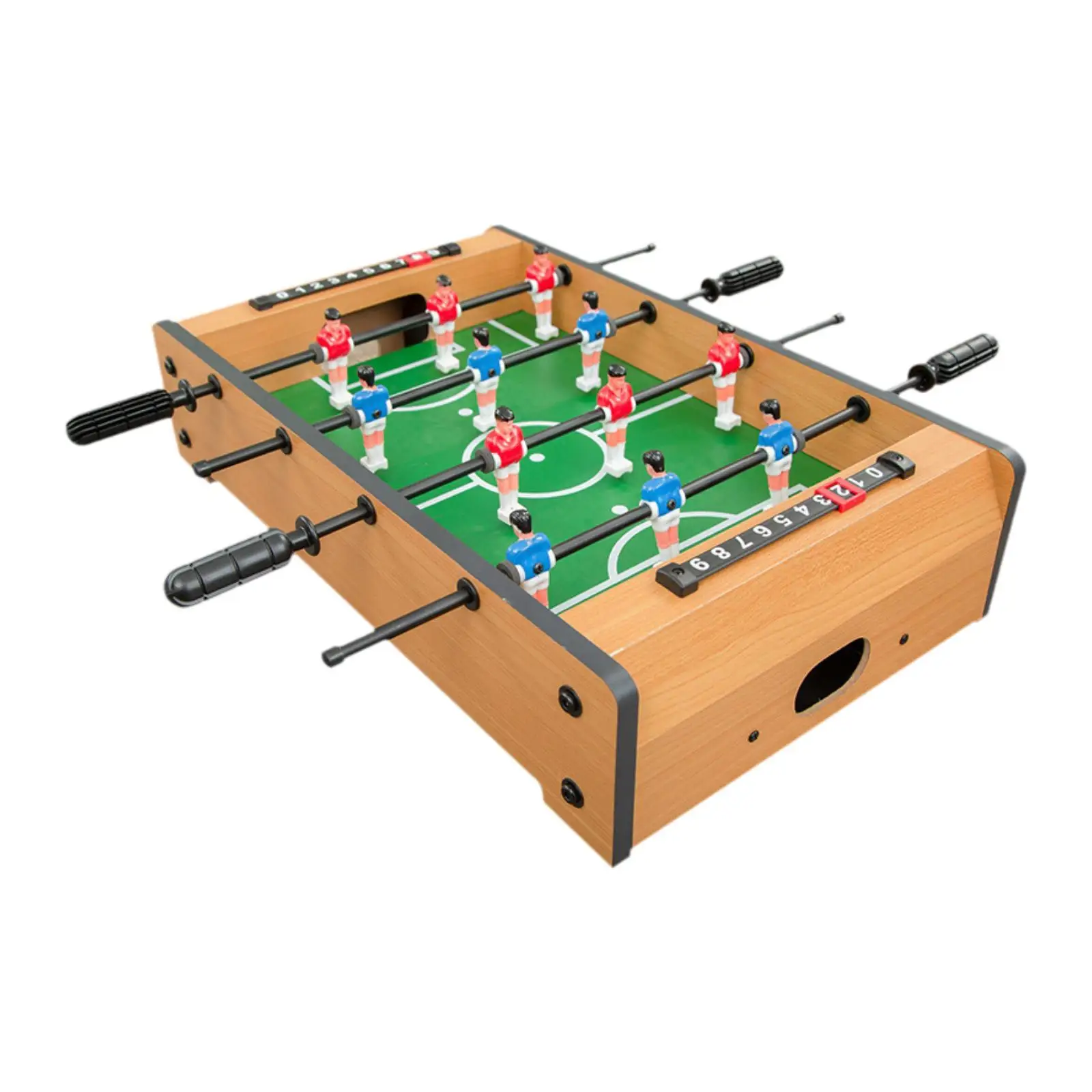 Foosball Table,Mini Tabletop Soccer Table Fun Indoor Game Portable Football Table for Kids for Family Night Playroom Parties