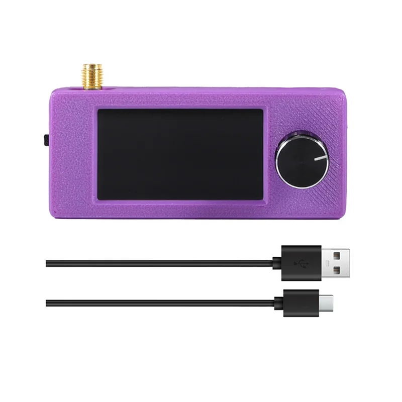 Pocket-Sized Radio 1.9Inch IPS Screen Mini USB AM/FM/LSB/SI4732 SW MW VHF Radio With 180Mhz Antenna