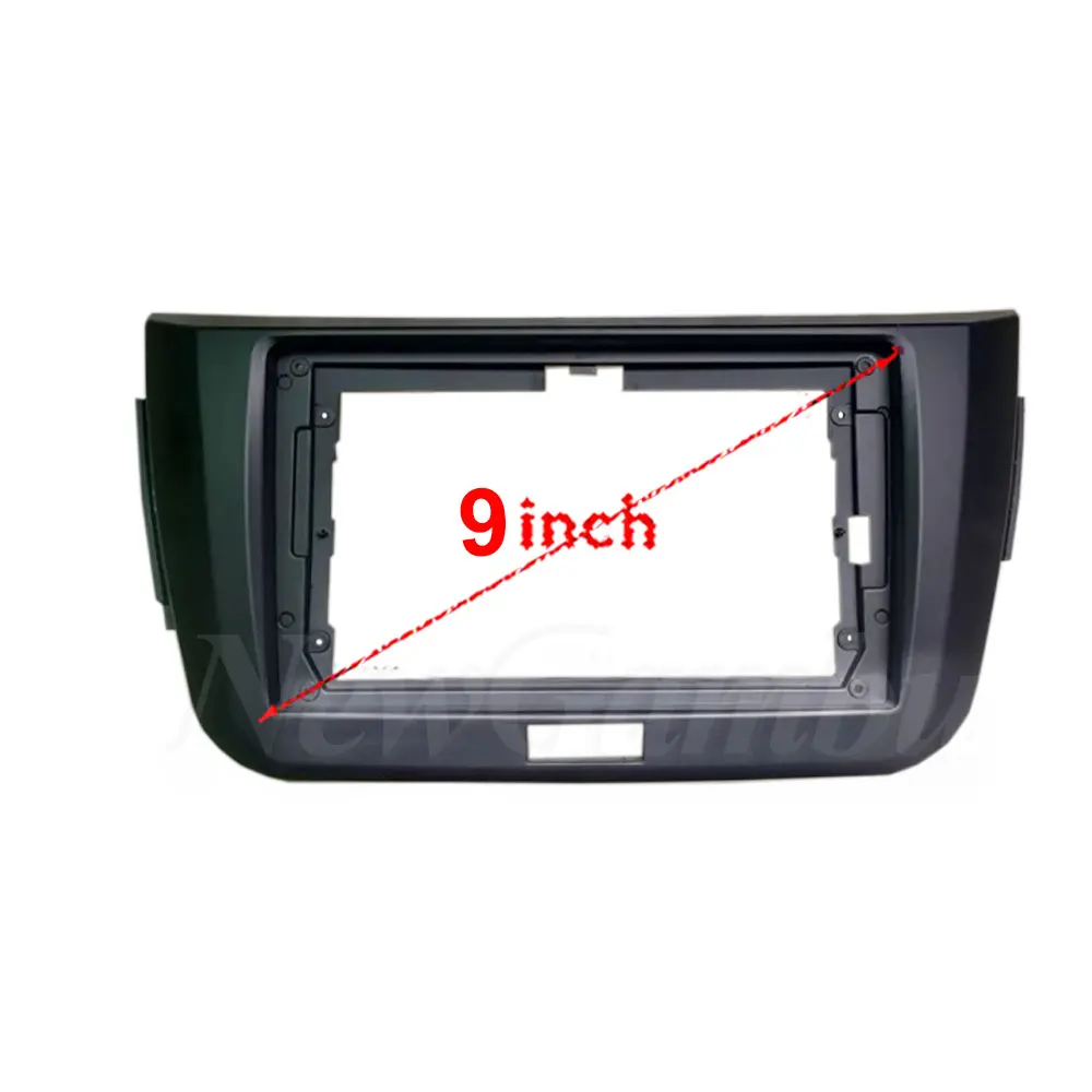 9 inch For Great Wall VOLEEX C50 2014 Frame No Cable Audio Adaptor Dash Trim Kits Facia Panel  Radio Player screen 2 Din