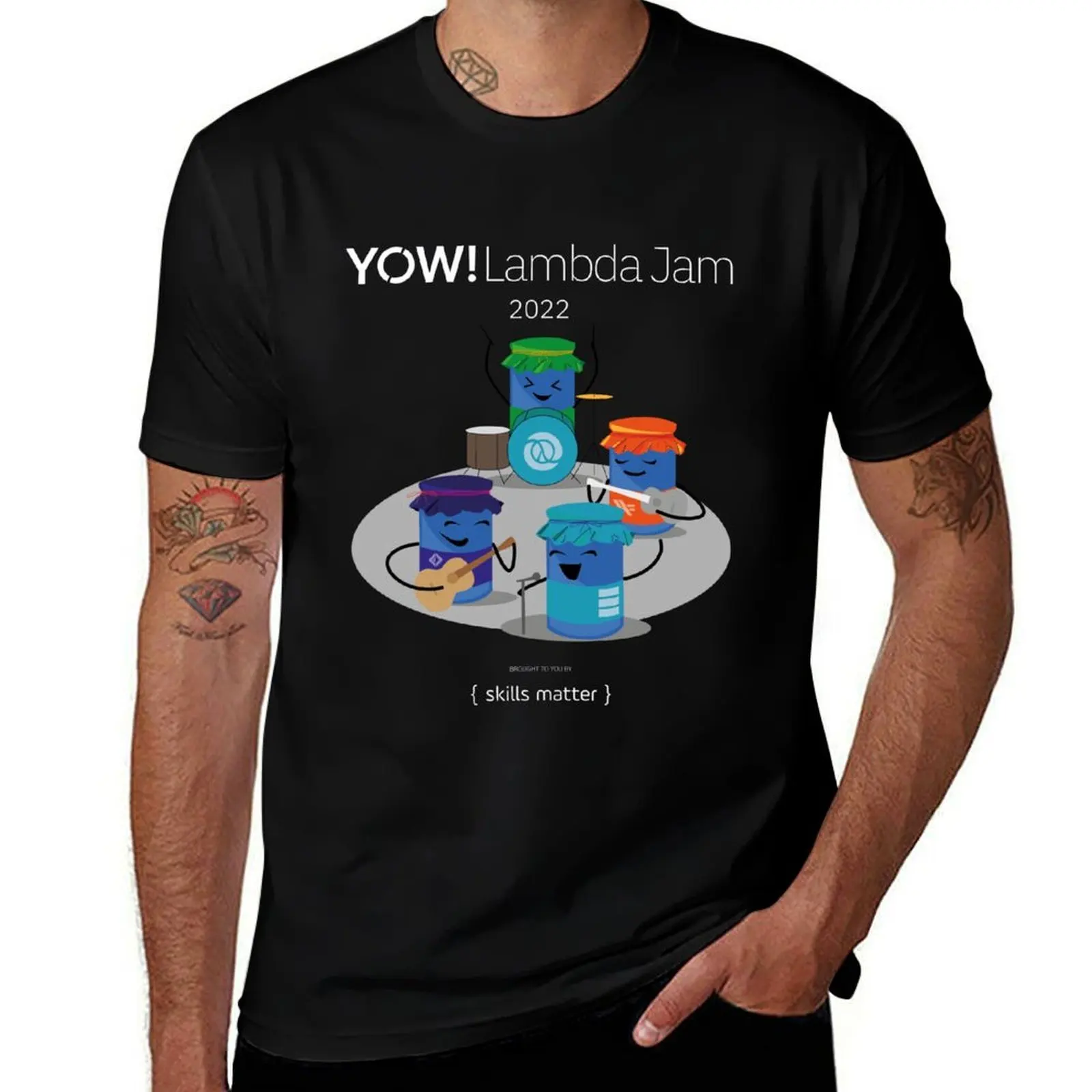 YOW! Lambda Jam 2022 T-Shirt Christmas Theme Tee Top T-Shirt