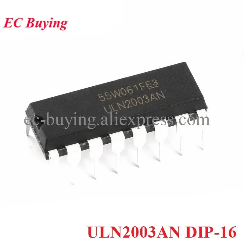 ULN2003AN DIP16 ULN2003A DIP-16 ULN2003 ULN2003APG DIP Darlington Transistor Array Chip IC Controller New Original