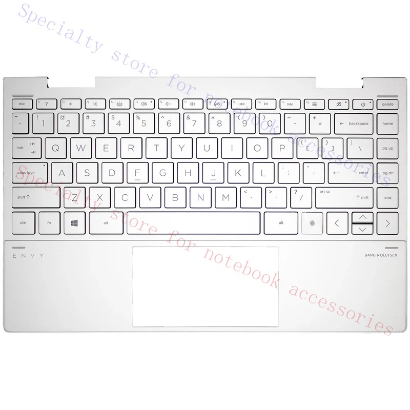 A+  Palmrest Backlit KeyboardFor HP ENVY 13-AY 13-BD TPN-C147/C152 L94518-001 Silver