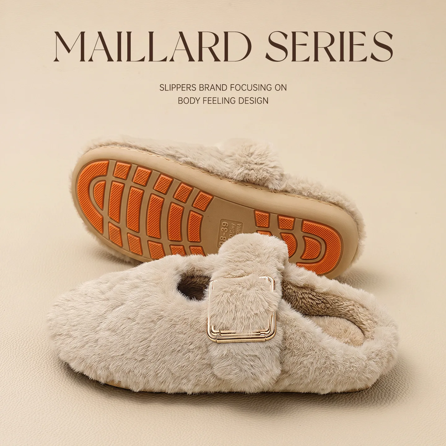 plush-cotton-slippers-women's-autumn-and-winter-home-thick-soled-non-slip-and-wear-resistant-indoor-and-outdoor-cotton-shoes