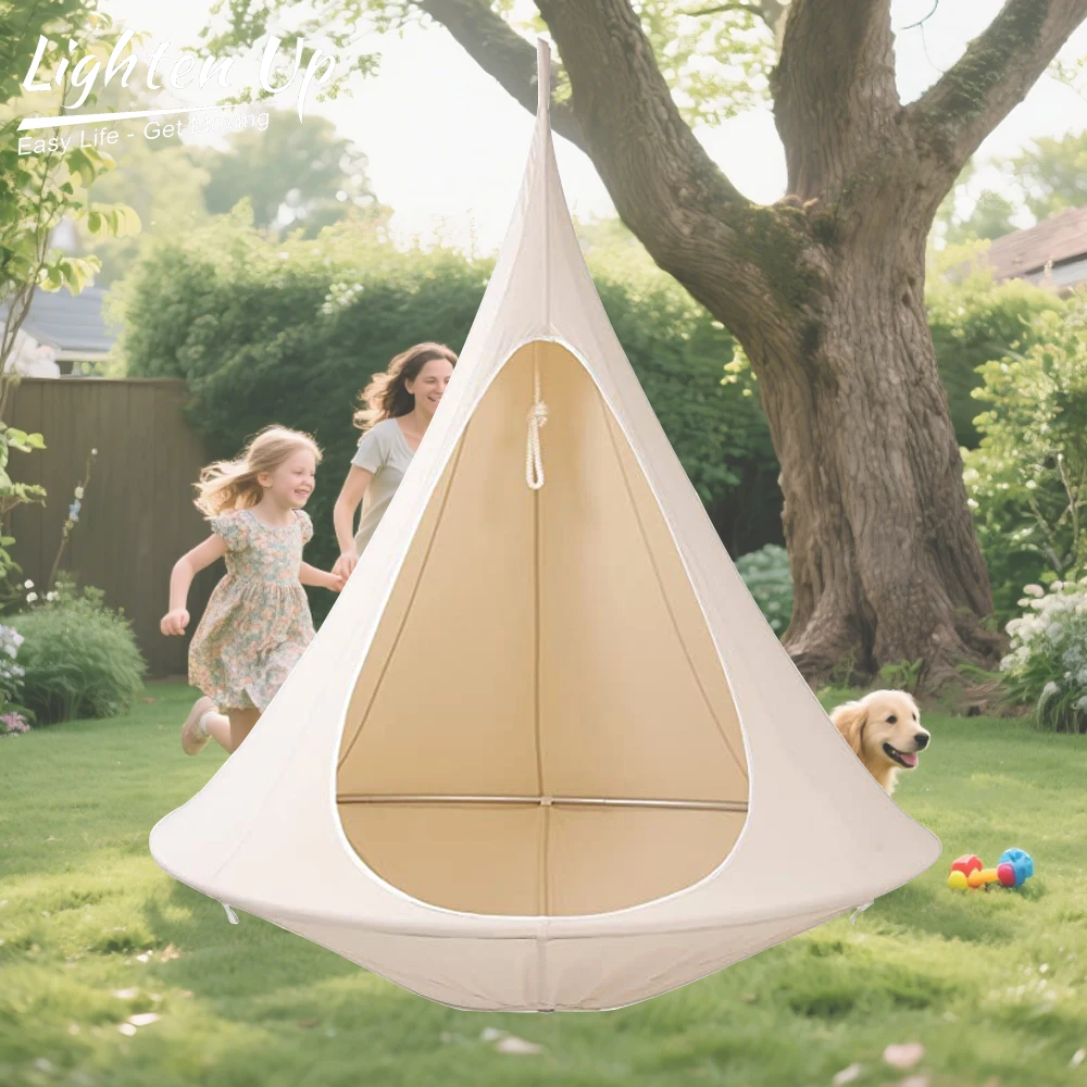 Hamaca de mariposa, columpio, silla colgante para interiores y exteriores, tienda de campaña para bebé, jaula para patio, jardín, Patio, relajación para niños