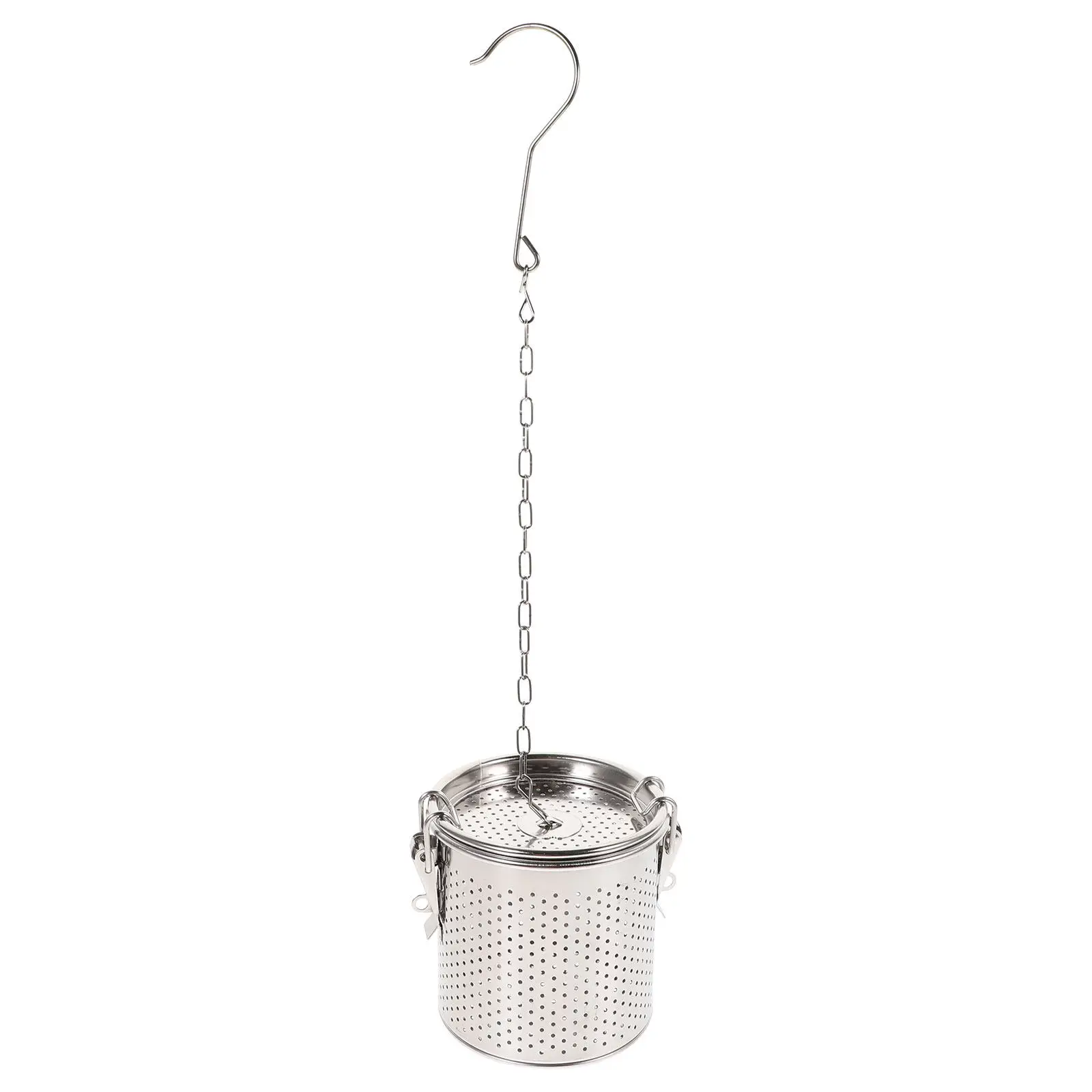 Stainless Steel Brine Basket for Spices – Rust-Proof, Dense Mesh Filter, Easy-Clean Kitchen Seasoning Storage