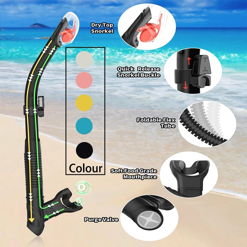 

Высокопроизводительный набор для подводного плавания 2025 года, маска для плавания, профессиональная маска для дайвинга, подводный мундштук, идеально подходящий для спорта и отдыха