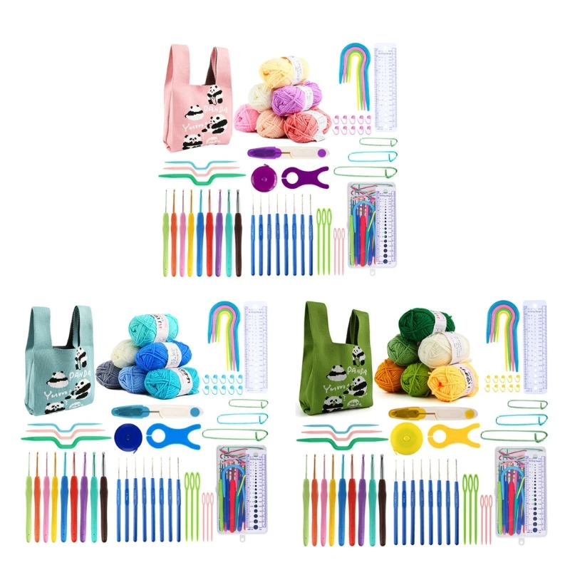 

Crochet Hooks Set, Beginner Crochet Hooks Kits with Crochet Bag, for DIY Craft