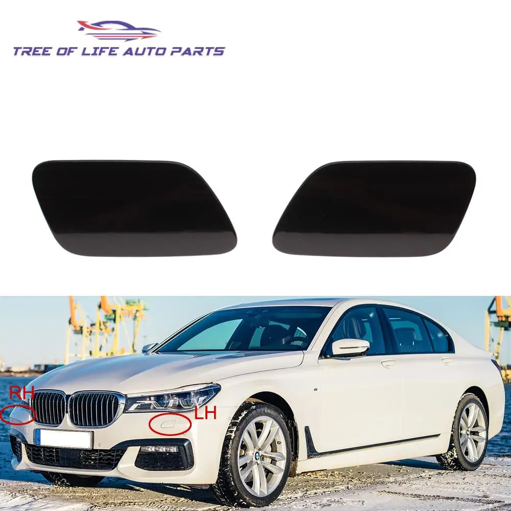 For BMW 7 Series G11 G12 2015 2016 2017 2018 2019 NEW Headlight Washer Nozzle Cover Headlamp Water Spray Jet Cap 740i 740iX 750i