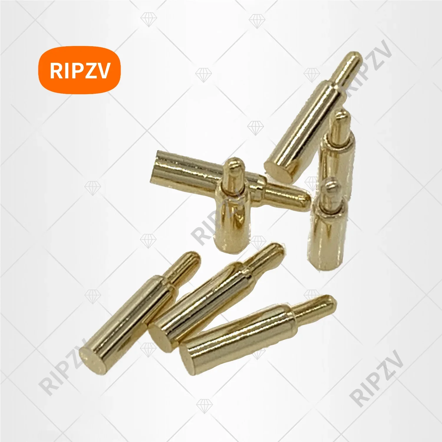 

5000pcs DIY spring pogo pin connector D1.5mm height 3 3.5 4 4.5 5 5.5 6 6.5 7 8 9 10mm SMD surface mount PCB 3mm 5mm 8mm RIPZV