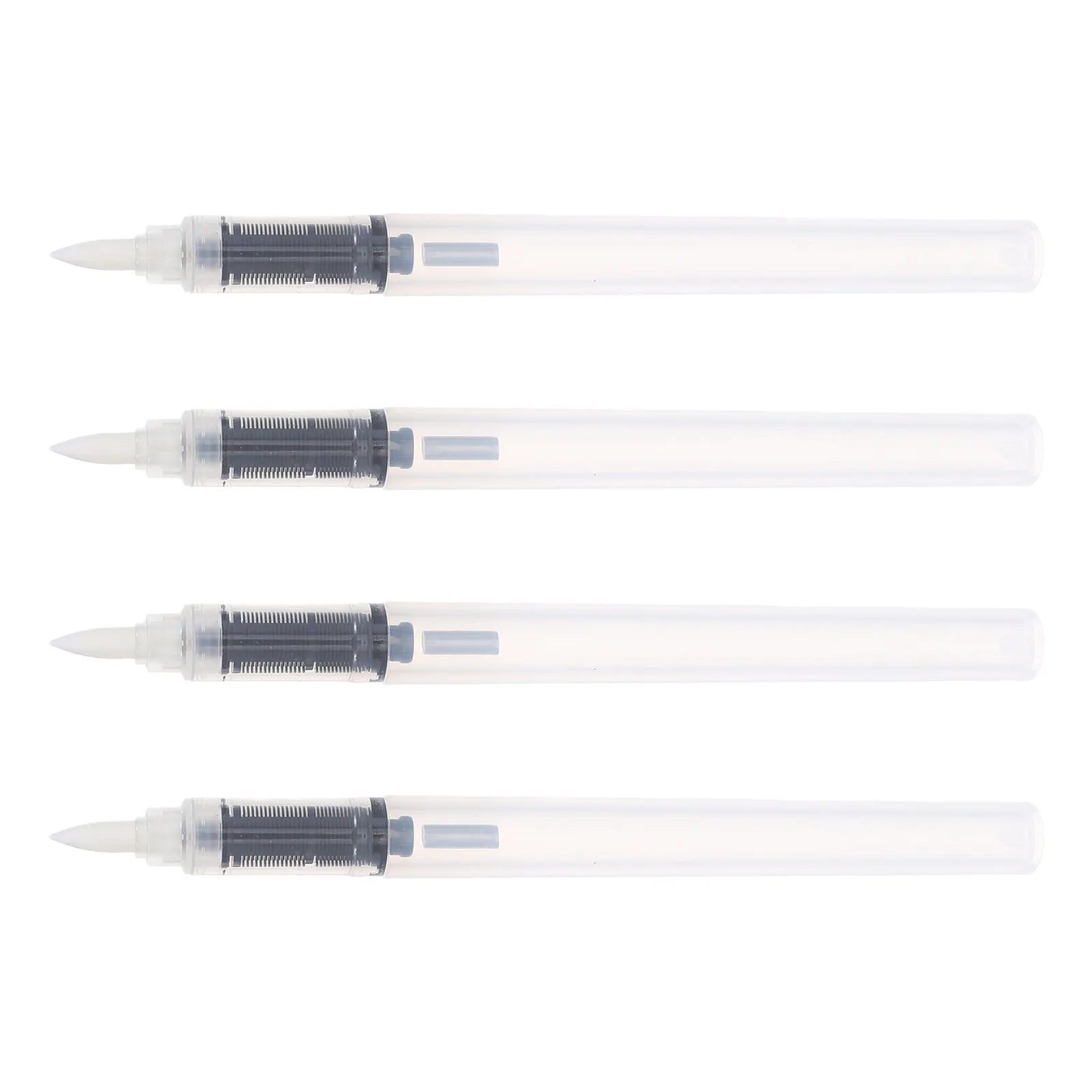 4Pcs Empty Refillable Marker Pen Fillable Paint Tube Marker for Artists Color Customization Coloring Drawing Pen