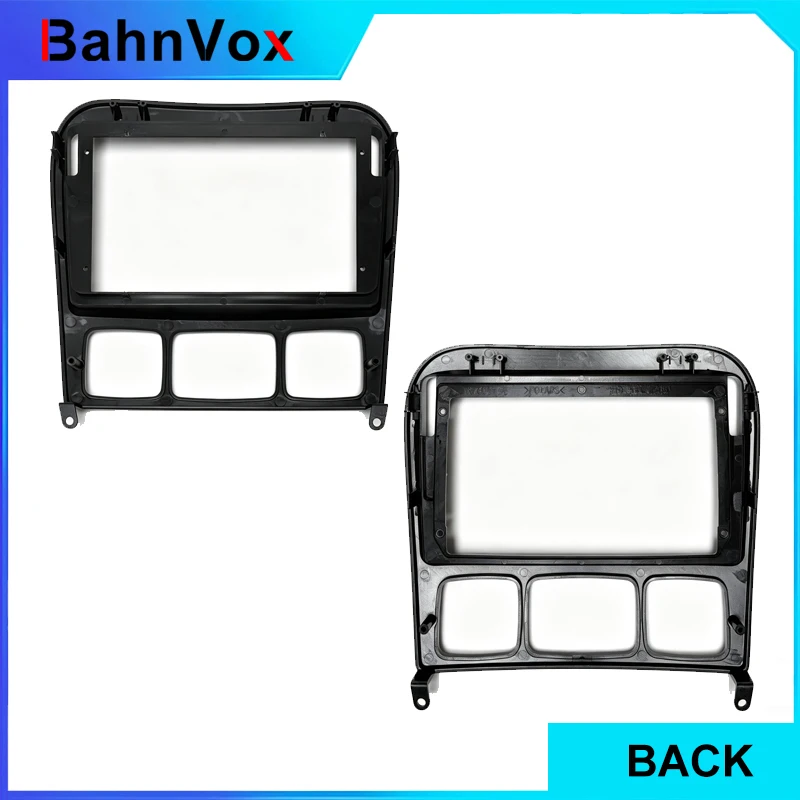 9 inch Android Car Radio frame for Mercedes Benz S Class W220 S280 S320 S350 S400 S430 S500  2din Stereo GPS Fascia bezel Panel