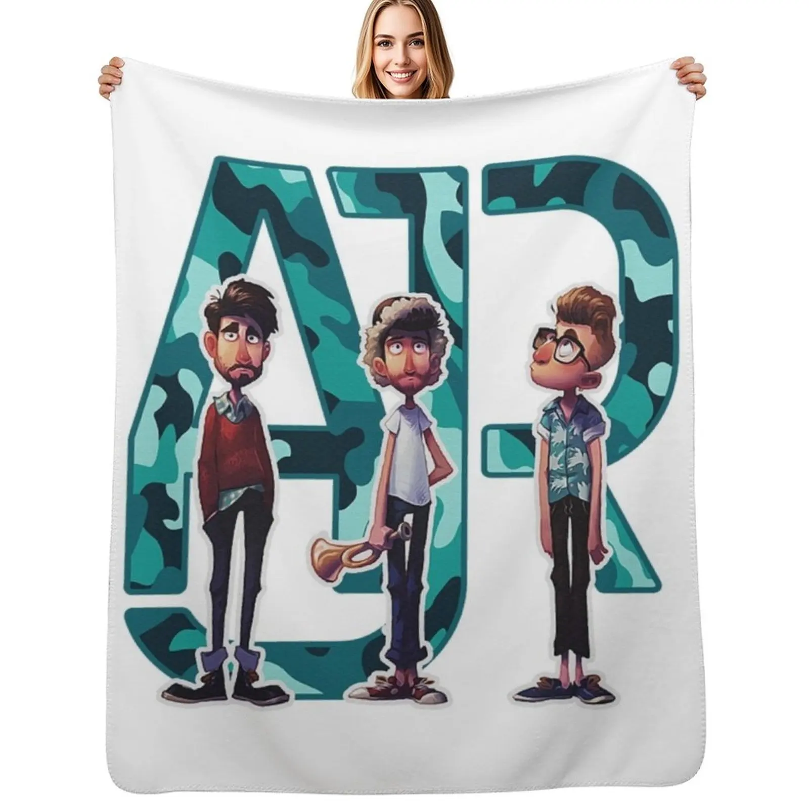 

ajr tour merch Throw Blanket Thermal Winter beds Extra Large Throw for sofa Blanket