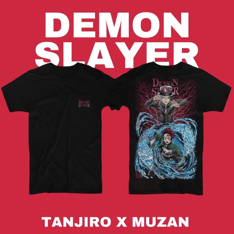 HOT ITEM Anime T-shirt Demon Slayer T-shirt ( Kimetsu No Yaiba) Tanjiro Kibutsuji Muzan