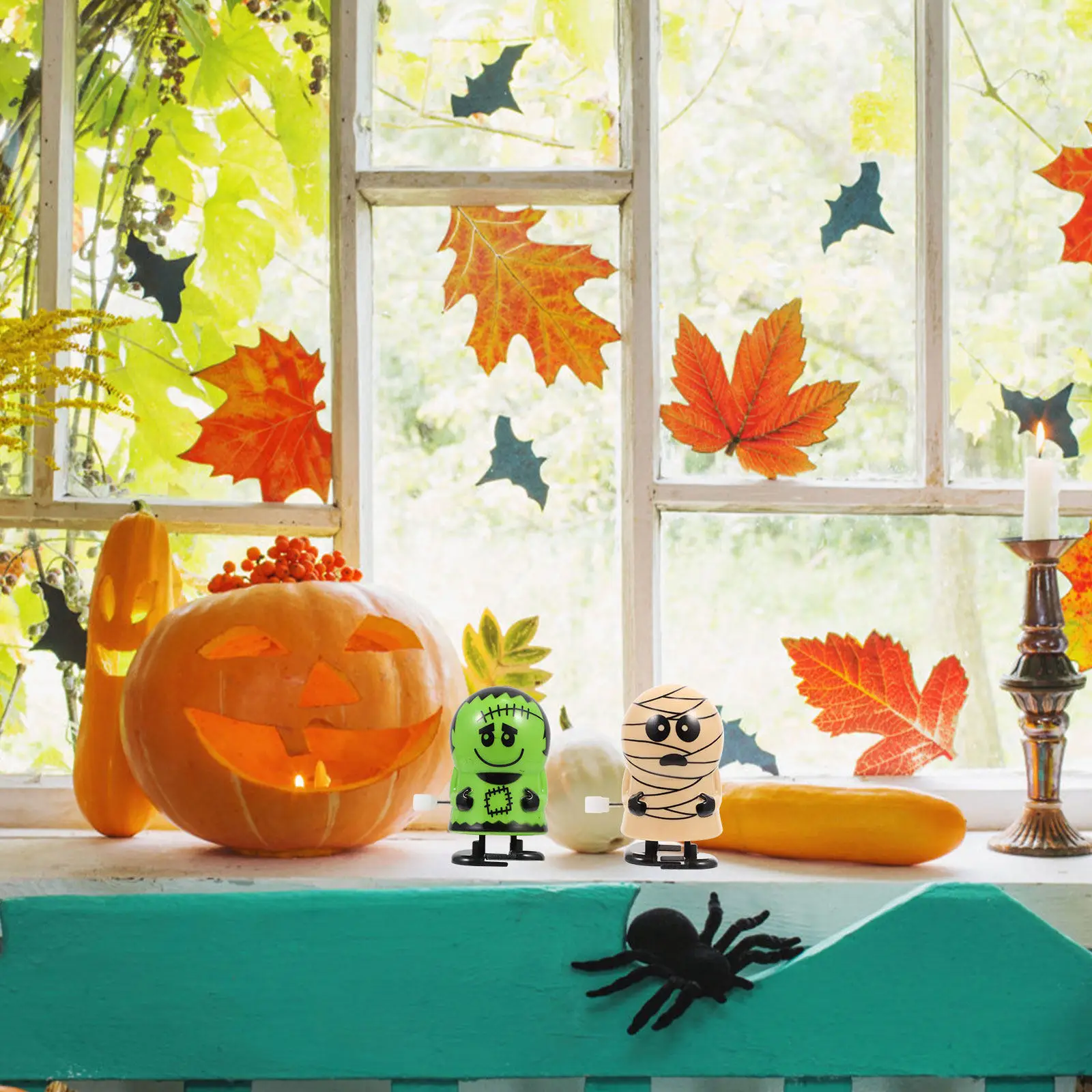 

5 Pcs Halloween Toys for Kids Novelty Funny Wind up Party Favors Creative Wind-up