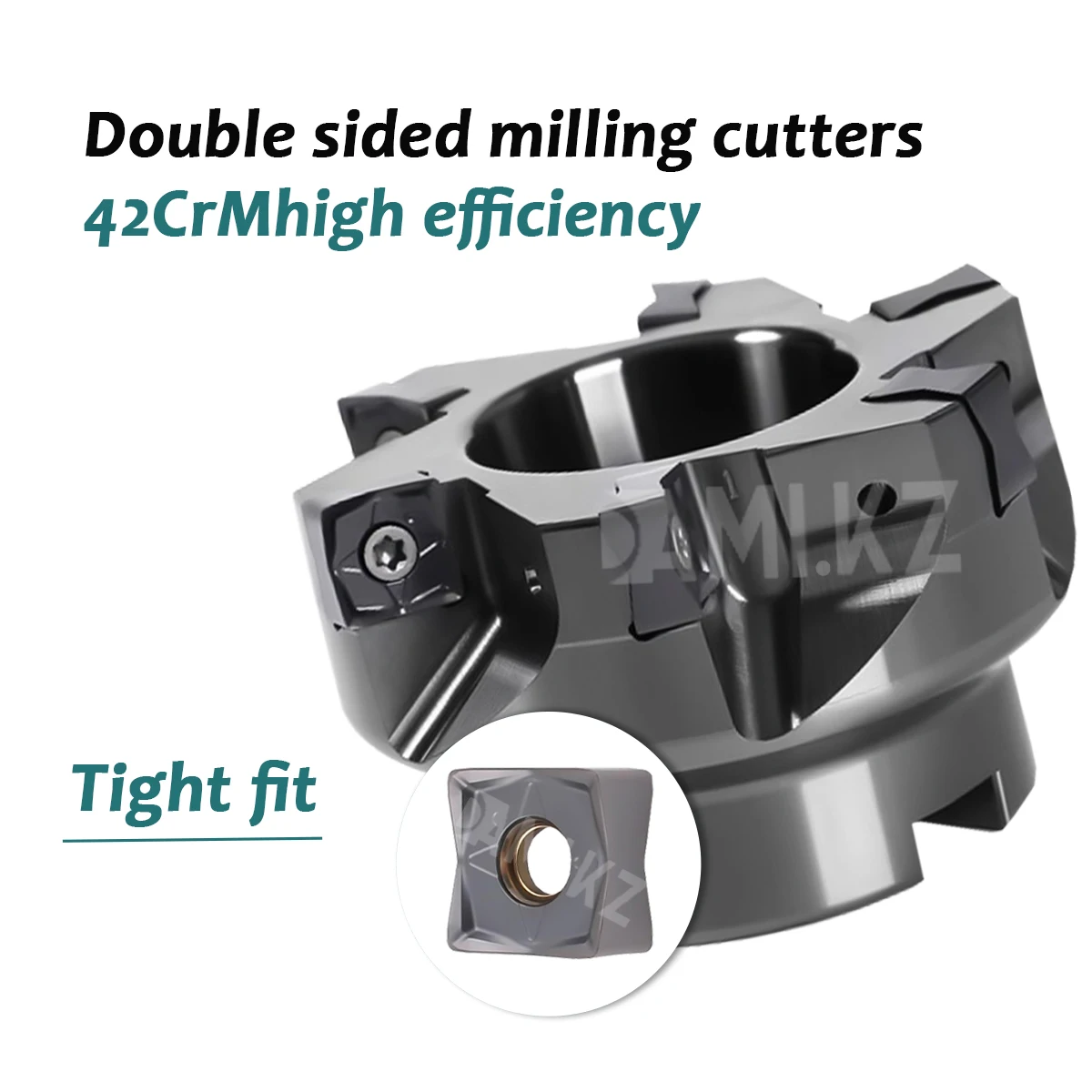 

MFSN88-50R-4T-M 88-градусный двусторонний диск с быстрой подачей и фрезерным диском серии MFSN88 Диск для фрезерного инструмента SNMU1305 Фрезерные пластины