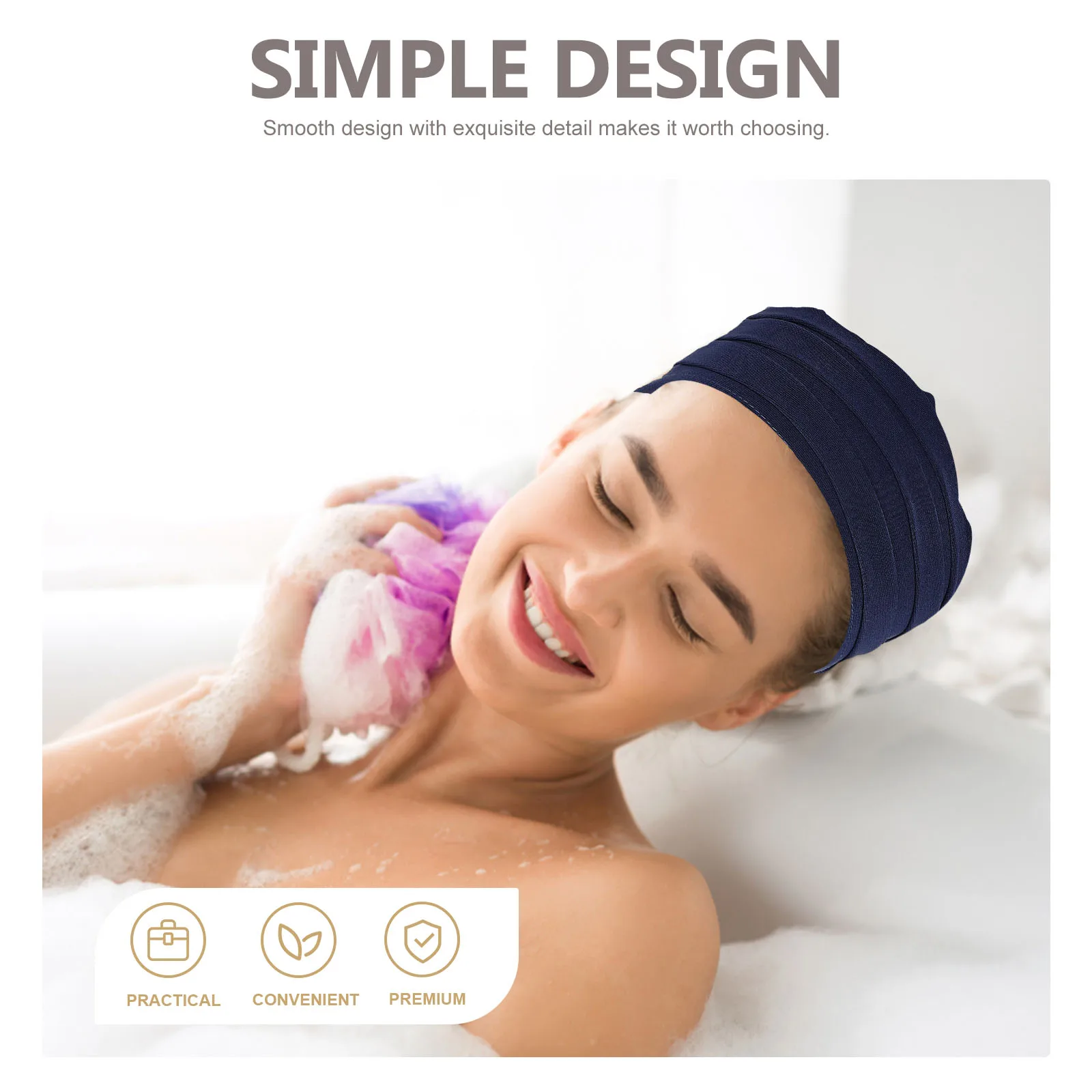 

Elastic Sleep Hat Cotton Linen Hair Sleeping Cap Comfortable Bonnets Women Bathing Versatile Soft Breathable Safe