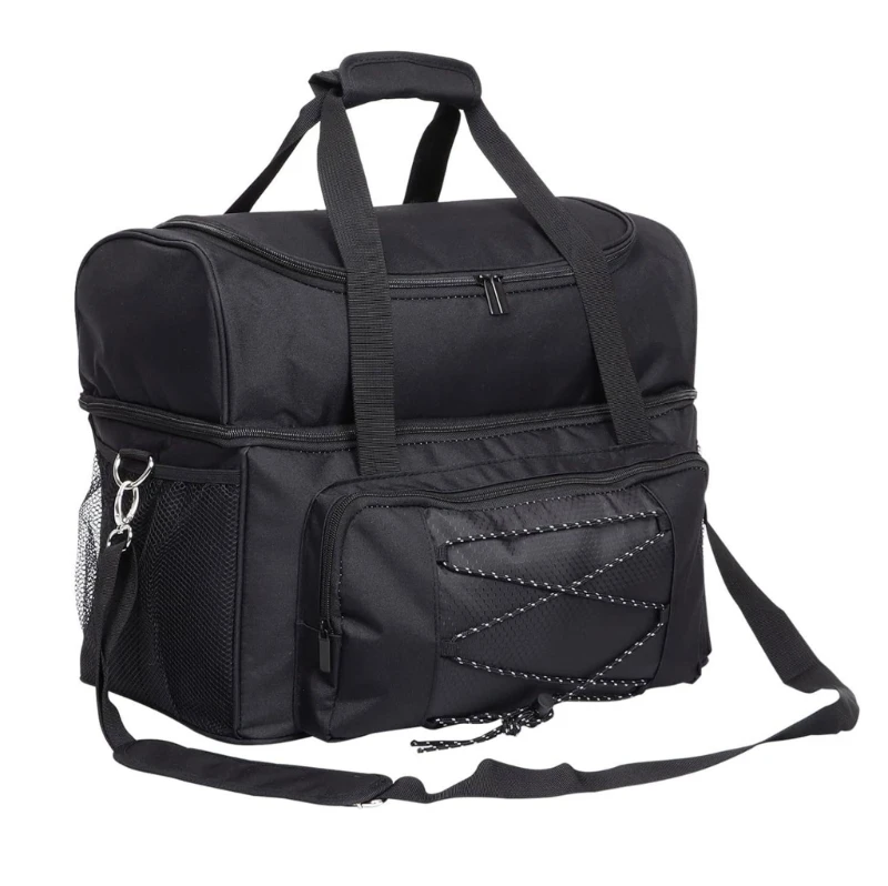 대용량 볼링 가방 볼링 볼 홀더 패딩 된 휴대용 방수 여행 신발 배낭 핸드백 스포츠 가방