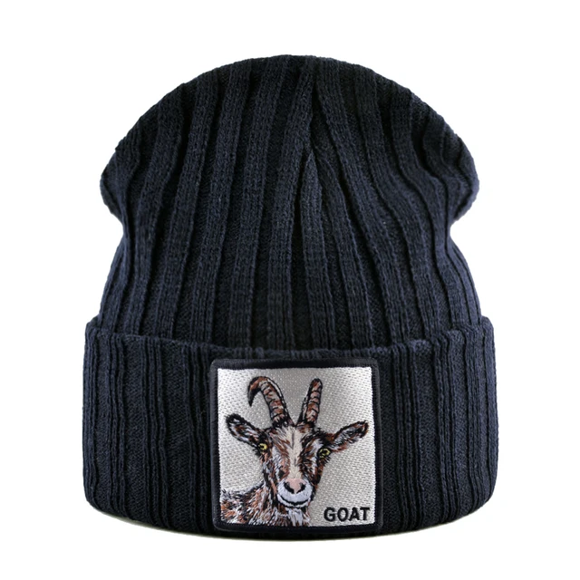 Nowa moda Czapka z daszkiem Mężczyźni Kobiety Jesień Zima Dzianina Czapka Skullies Chłopcy Dziewczyny Streetwear Hip Hop Bonnet Gorras Knit Black Hat