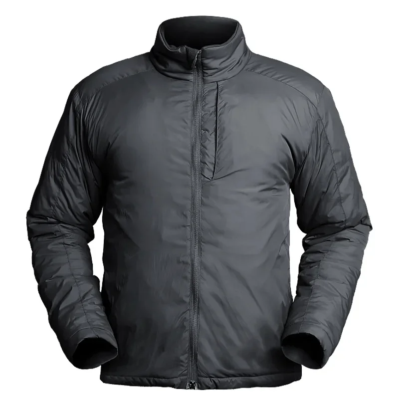 Mens Size S-2XL Tactical Cotton Jacket Winter Outdoor Waterproof Warm Heat Reflective Assault Stand Collar Top Suit