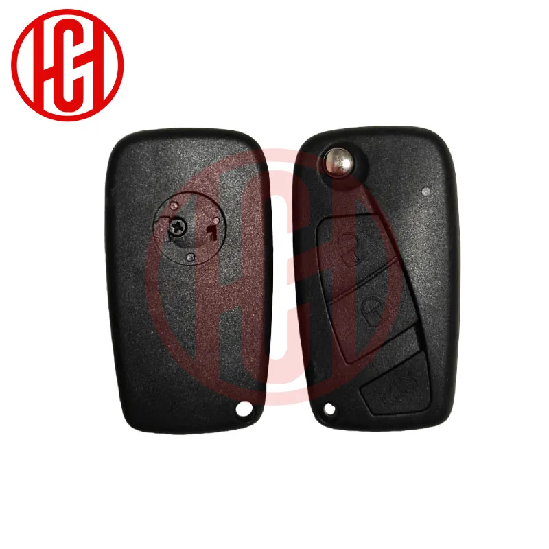 New 3 Button 3 BTN ForFIAT 3 Button Punto Ducato Stilo Panda Flip Folding Remote Car Key Shell Case Cover SIP22 Blade