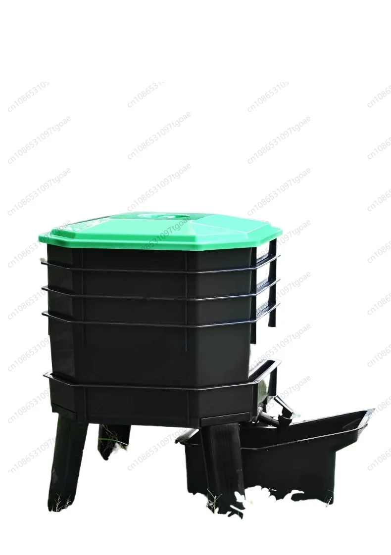 large capacityCompost box earthworm breeding box food waste fertilizer fermentation earthworm box manure organic soil courtyard