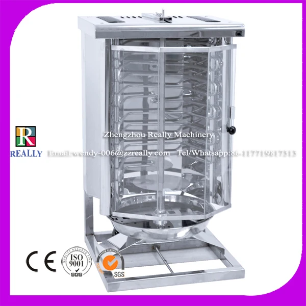 OEM 220v charcoal shawarma grill machine Brazilian barbecue maker for sale