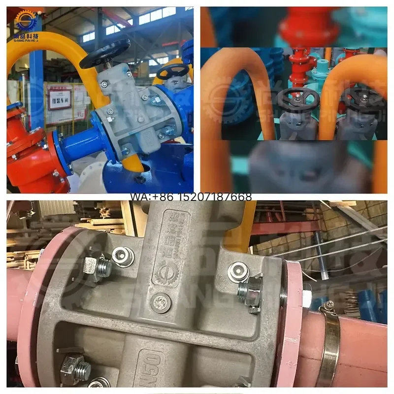 Wmwmnu Wear-resistant Rubber Hose Valve Separator for Mud Classification Separation Mining Spare Parts Factory Supply