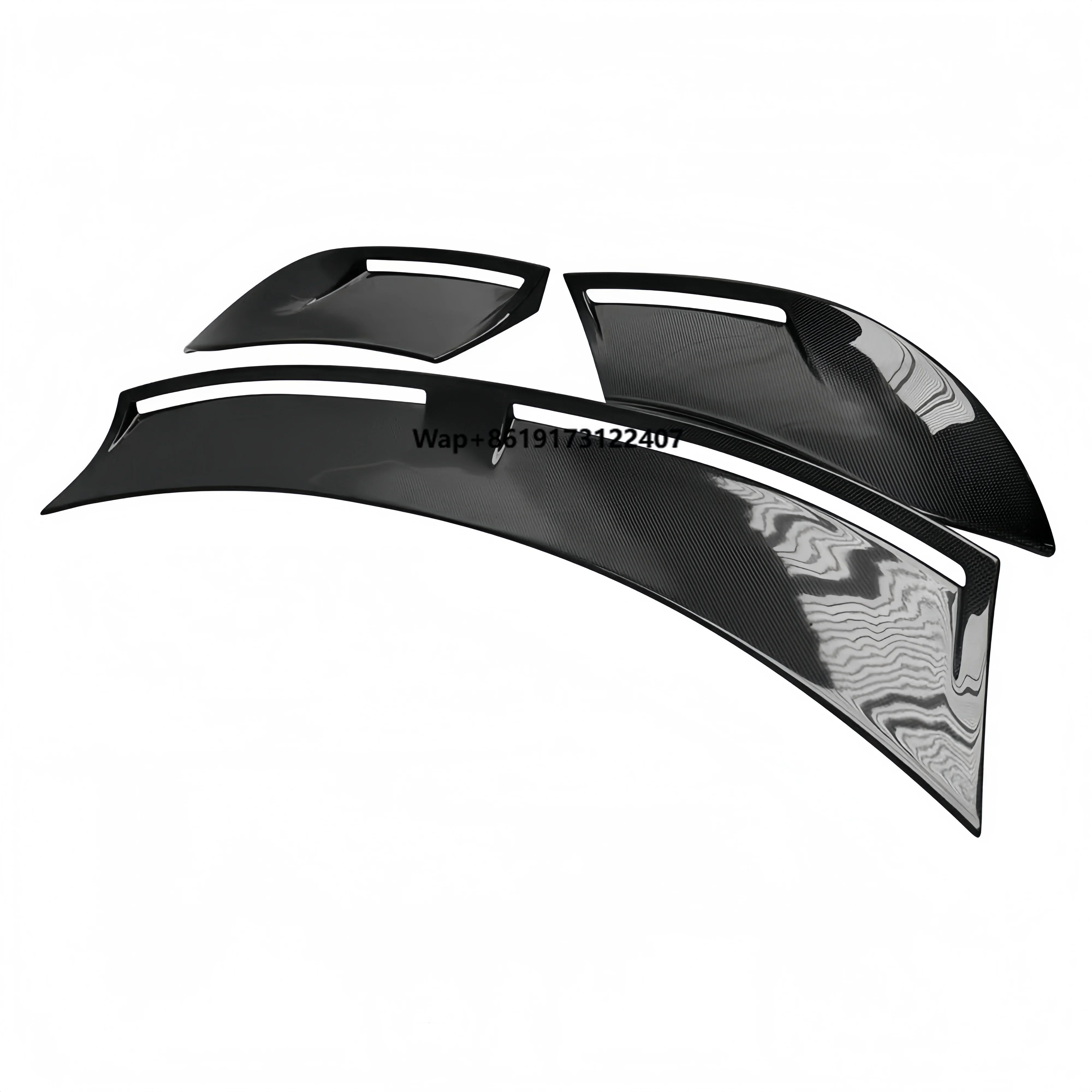 Factory Wholesale of M-style Dry Carbon Fiber Rear Spoiler for Roma Body Kit