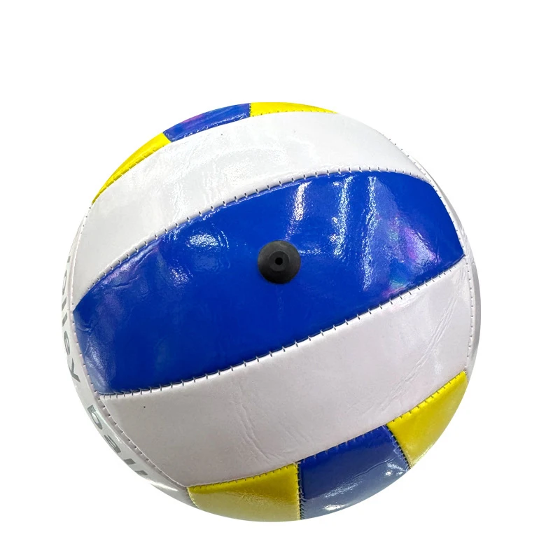 Ballon de volley-ball de plage en PVC, taille 5, pour camping en plein air, jeu d'intérieur, pour entraînement professionnel, compétition, 1 pièce