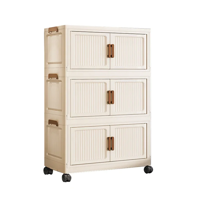 

Thickened storage cabinets, household folding, lockers