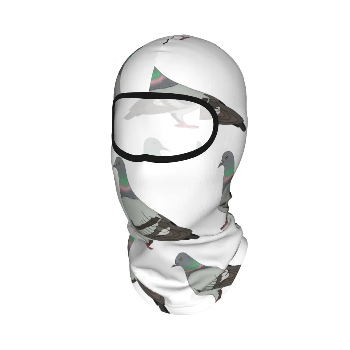 Pigeon Walk 2020 Black Background Breathable Thin Balaclava Full Face Mask Sun Protection Neck Gaiter For Motorcycle Outdoor
