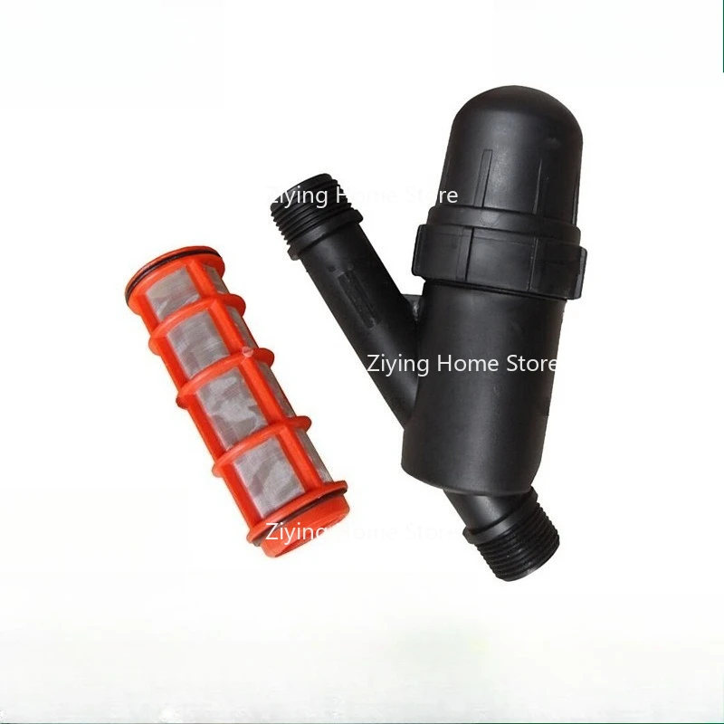 

Подходит для ирригационного микрораспылительного фильтра, 6-минутный/1-дюймовый Y-образный сетчатый песочный фильтр для воды из нержавеющей стали