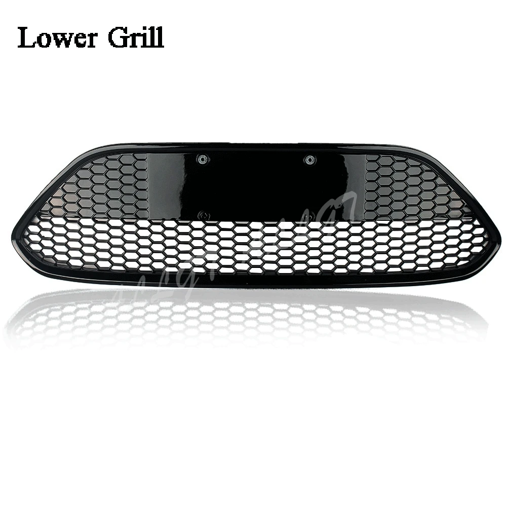 Car Front Lower Grille Bumper Honeycomb Gill For Ford Focus 2009 2010 2011 2012 2013 2014 2015 Hatchback Sedan