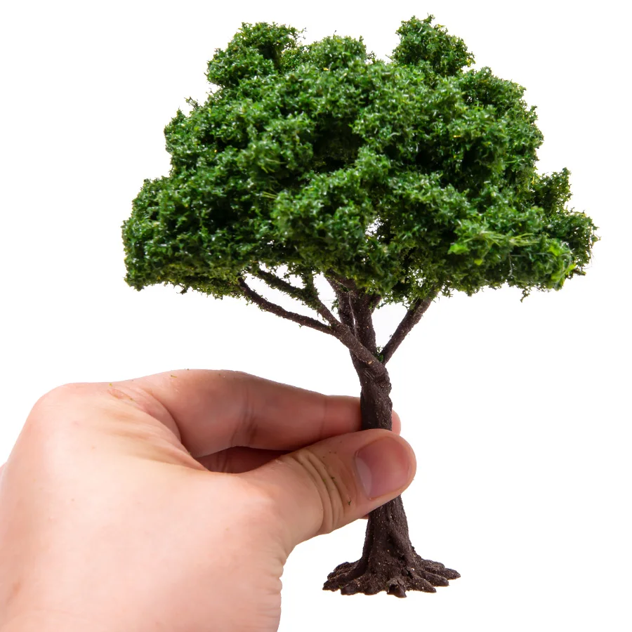 1pc 10-15cm Miniature Tree Model Wire Trees Toys DIY Model Making Railway Train/Architecture Building Materials for Diorama