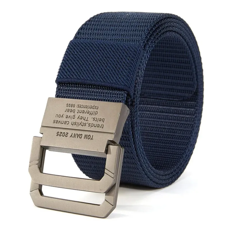 Automatischer Gürtel mit Schnellverschluss – Unisex-Gurtband aus Nylon in Militärqualität, robuste Metallschnalle für Outdoor-Sport und Freizeitkleidung – Detail 5