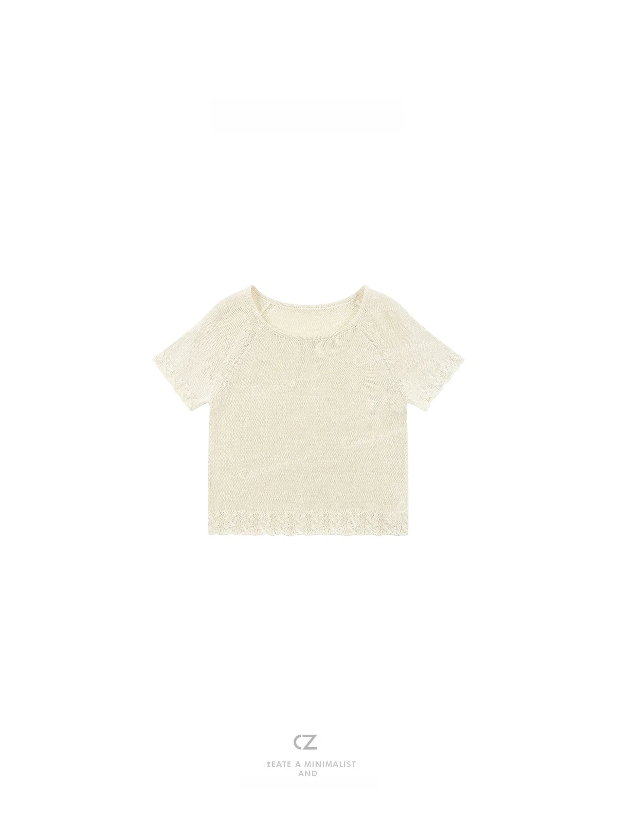 

Вязаный пуловер Zone Liu Yiren из шелково-хлопковой смеси с круглым вырезом, модный узор, повседневный стиль, весенний женский топ