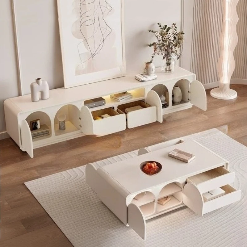 الحديثة تخزين خزانة التلفزيون وحدة التحكم مقعد الشمال الفاخرة حامل تلفاز وسائل الإعلام الترفيه Meuble التلفزيون صالون اكسسوارات المنزل #4