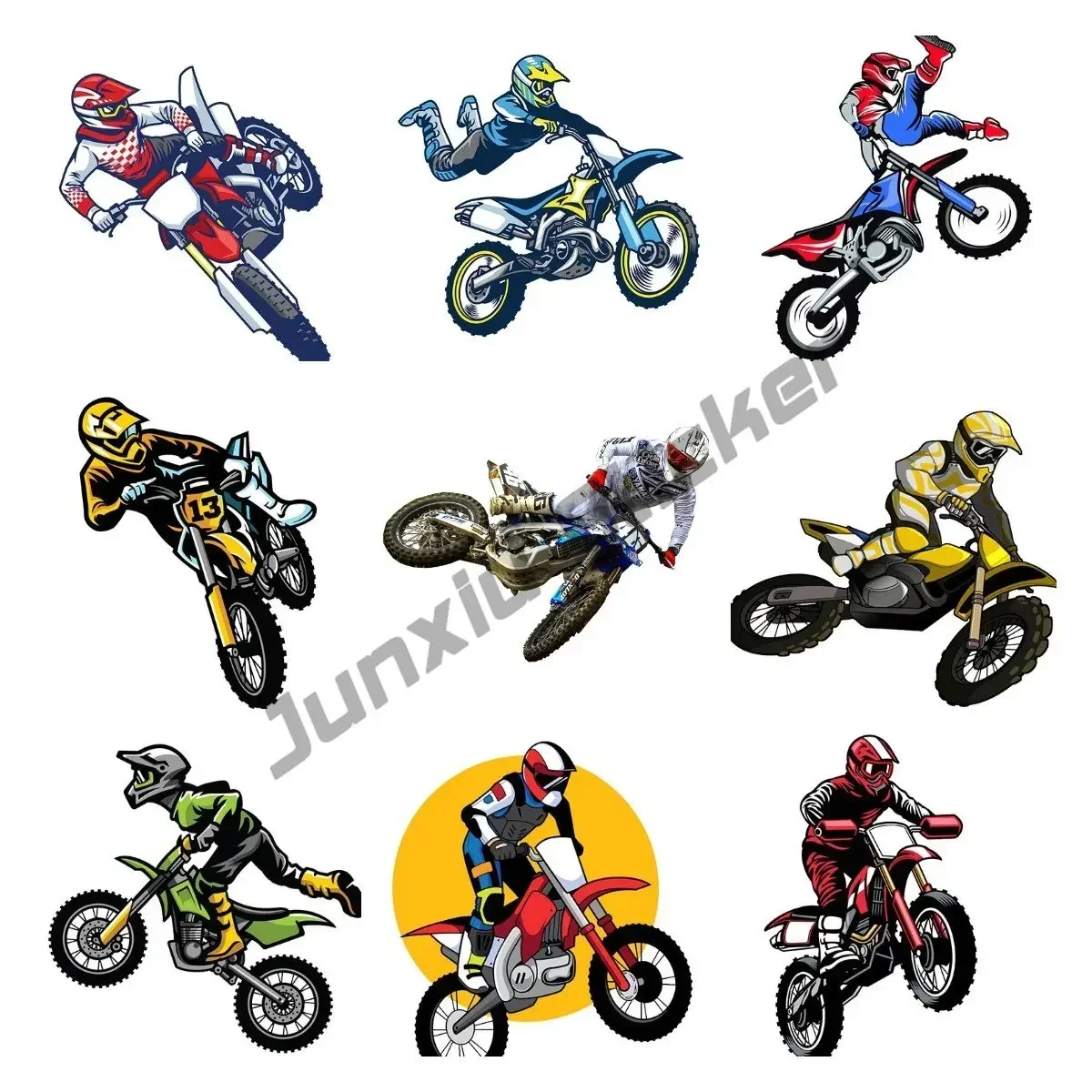 

Fly Motorcycle Car Sticker PVC Decals Racing Laptop Helmet Trunk Wall Stickers Rear Windshield Waterproof Exterior
