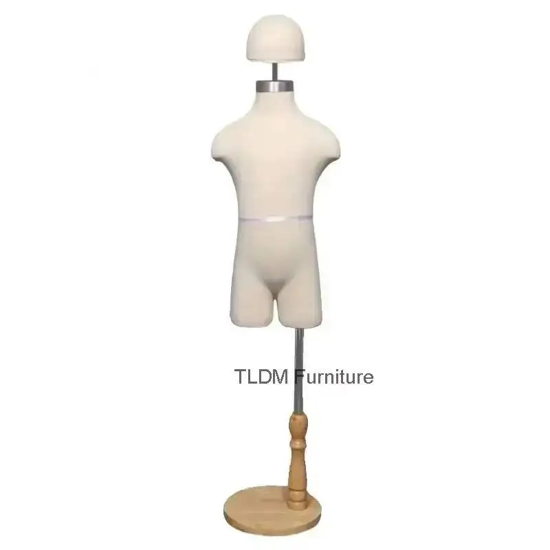 

Cloth Children's Dummy Mannequin Pin Store Hanger Sewing Half-body Mannequin Model Clothing Can Window Display Be Photo Props w
