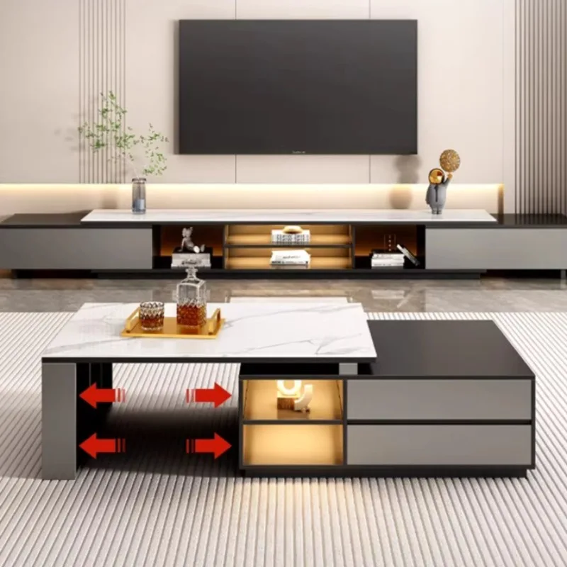 Mueble de TV de Lujo con Almacenamiento, Vitrina Sencilla, Mueble Esquinero para TV, Organizador, Diseño de Mueble para Televisión, Accesorios para el Hogar