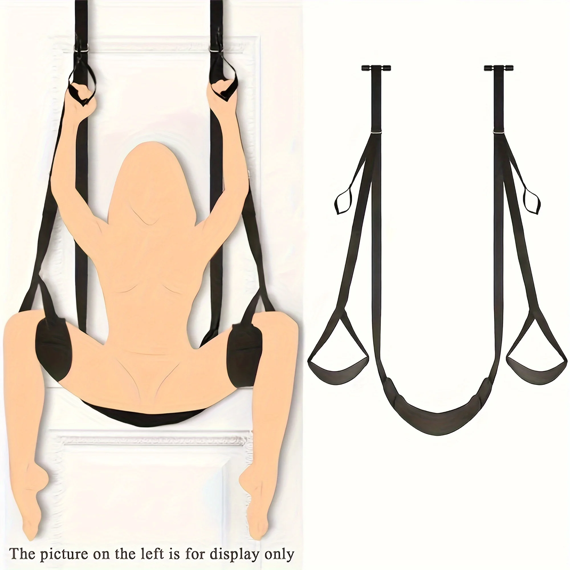 1pc Sex Swing Sex Sexy Bondage Slings Suitable For Adult Couples Sex Furniture For Bedroom With Seat Position Assist Soft Strap