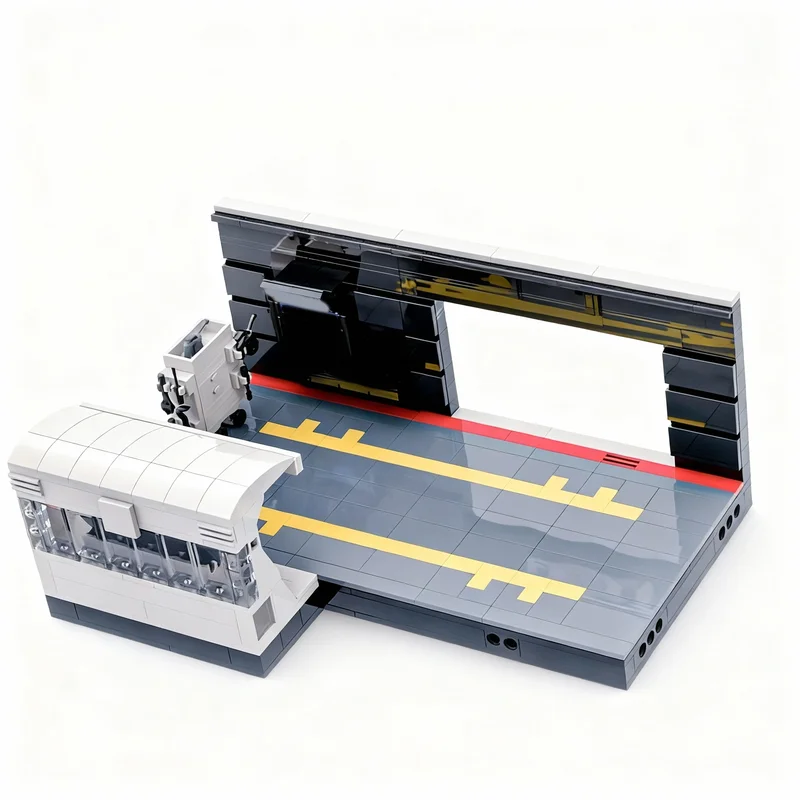 422pcs-moc-city-construction-apx-gp-f1-pit-house-show-base-gate-no9-model-building-blocks-christmas-gifts-craft-assemble-3d