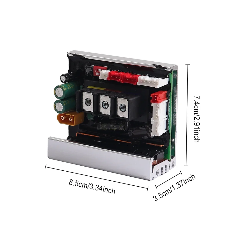 Erhöhte Geschwindigkeit bis zu 45 km/h. Controller für Ninebot F2 / F2 PRO / F2 PLUS Elektroroller. Hauptplatine, Display, Armaturenbrett-Teile. – Detail 14