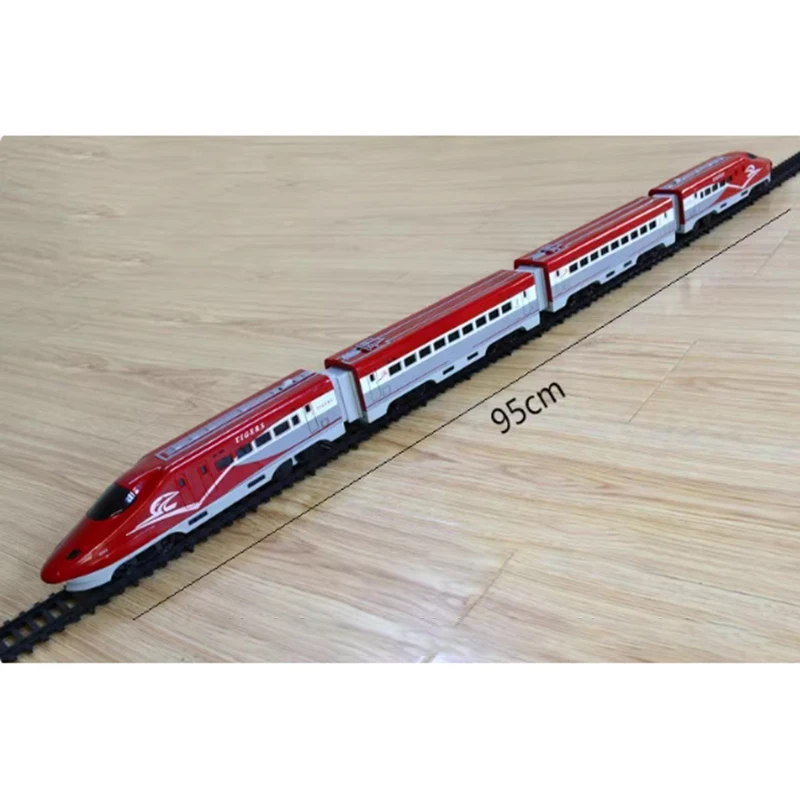 1:87 vermelho eurostar modelo de trem emu de alta velocidade simulação modelo de pista elétrica coleção estática decorado presentes de feriado brinquedos