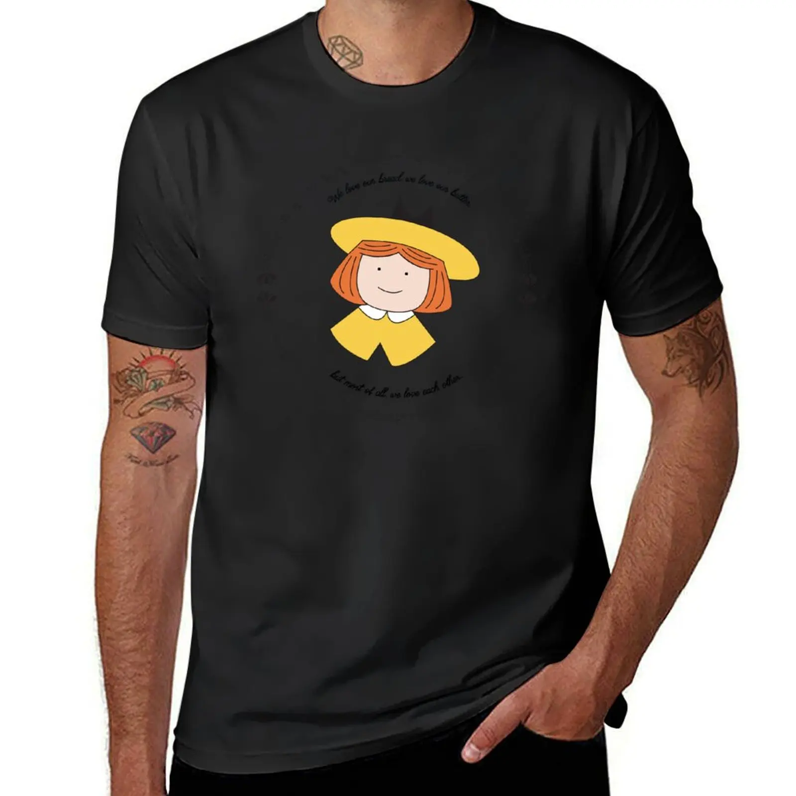 The Smallest One was Madeline T-Shirt customizeds plain Men's clothing