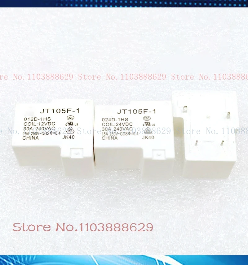 JT105F-1-012D 024D-1HS 12VDC 24V HF/JQX-105F-1